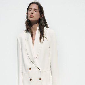 Cream Zara blazer, never worn
